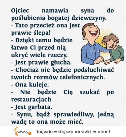 Ojciec namawia syna na ślub! HAHA MASKARA!