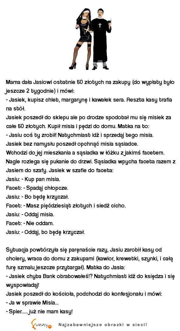 Mama wysłała Jasia po zakupy, zobacz co z tego wynikło... BEKA xD