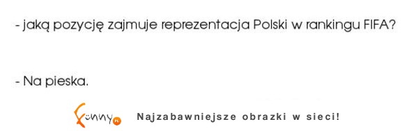 Jaką pozycję zajmuje reprezentacja Polski w rankingu FIFA?