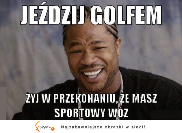 Jeździj golfem