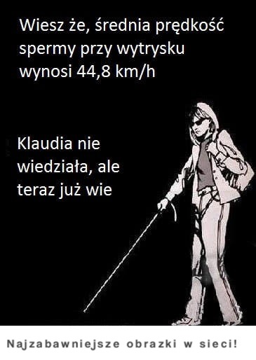 Średnia prędkość wytrysku - warto to wiedzieć ;D