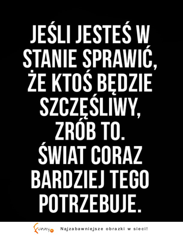 Jeśli jesteś