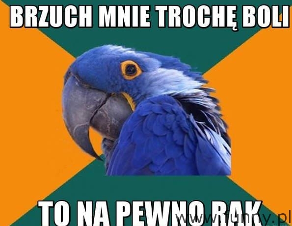 brzuch mnie boli