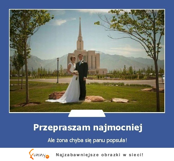 najmocniej przepraszam