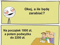 Koleś negocjuje stawkę w nowej pracy, ZOBACZ co wymyślił!