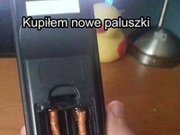 Kupiłem nowe paluszki