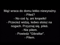 Pijany facet wraca do domu a żona zrobiła mu test XD HEHE DOBRE