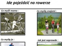 Jak pojeździć na rowerze :D