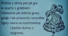 Nie kłóć się z idiotą