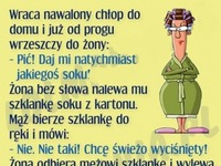 Jak mąż chce to żona wszystko załatwi ;)
