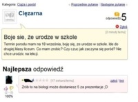Jest w ciąży i boi sie że urodzi w szkole! ZOBACZ co jej doradzili! :D