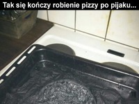 Pizza po pijaku