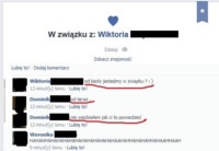 Czasami lepiej nie śpieszyc się ze zmianą statusu na fejsie... Zobacz co mu napisała jego nowa "dziewczyna" ;D