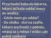 Baba źle zrozumiala lekarza! Zobacz co narobiła