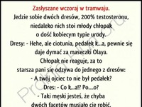 Dres wyśmiewał chłopaka obok! ZOBACZ riposte babci!