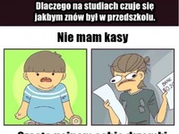 Studiach vs przedszkole :)