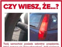 Ciekawostka dla kierowców! :D