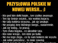 Przysłowia POLSKIE w nowej wersji! AHHA BEKA