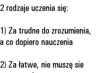 2 rodzaje uczenia się