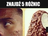 znajdź 5 róźnic