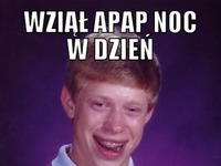 a pisali wyraźnie NA NOC