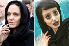 Poznajcie Sahar Tabar, która chciała wyglądać jak Angelina Jolie