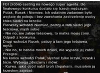 FBI zrobiło castaing na nowego super agenta ^^