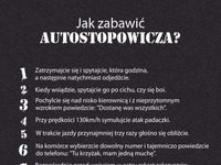 Jak zabawić AUTOSTOPOWICZA Lista 9 najlepszych tekstów? :)