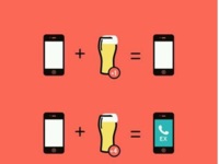 Ilość piw vs TELEFON! Zobacz co sie z nim dzieje :)