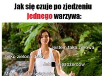 Jak się czuje po zjedzeniu jednego warzywa