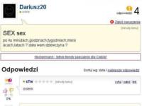 Pytanie: po jakim czasie dała wam dziewczyna? Zobacz co mu odpisali :D