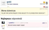 Pytanie gimnazjalisty o błonę dziewiczą - czy ją przebije? Co musi najpierw zrobić?