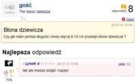 Pytanie gimnazjalisty o błonę dziewiczą - czy ją przebije? Co musi najpierw zrobić?