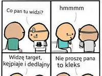 HAHA przyjrzyj się  dobrze co widzisz? Mamy diagnozę XD