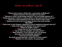 Zobacz koniecznie TOP 15 tekstów na podryw! Któryś może Ci pomoże haha