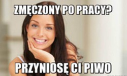 Zmęczony po pracy