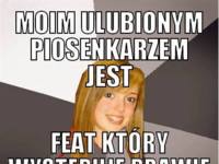 Moim ulubionym piosenkarzem jest FEAT ;D