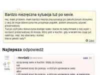 Bardzo niezręczna sytuacja po seksie Zobacz co powinien wtedy zrobić...