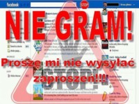 Nie gram na facebooku!