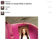 Poprosił swoją koleżankę, aby wysłała mu zdjęcie w staniku... zobacz co mu wysłała :D