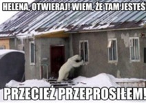 Przecież przeprosił