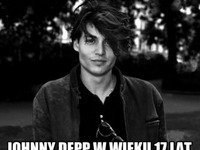 Johnny Depp w wieku 17 lat :O