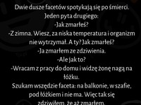 Dwie dusze facetów spotykają się po śmierci :D