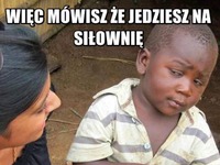 Rowerek na siłowni