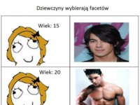 Ciężkie wybory dziewczyn i facetów :D