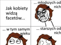 Jak kobiety widzą facetów w różnym wieku Zobacz! Dobre! :)