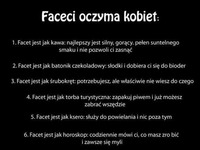 Faceci oczyma kobiet! Przeczytaj i poznaj PRAWDĘ! :)