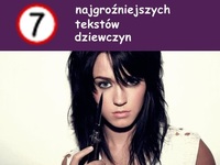 7 najgroźniejszych tekstów dziewczyn