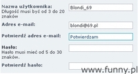 Blondynka potwierdza E-MAIL przy zakładaniu KONTA. Mega FAIL!