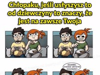 Kiedy ona pyta Cie o to... To znaczy, że jest twoja!